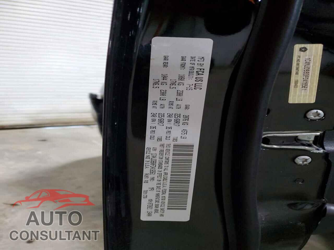 JEEP COMPASS 2015 - 1C4NJDBB0FD416561