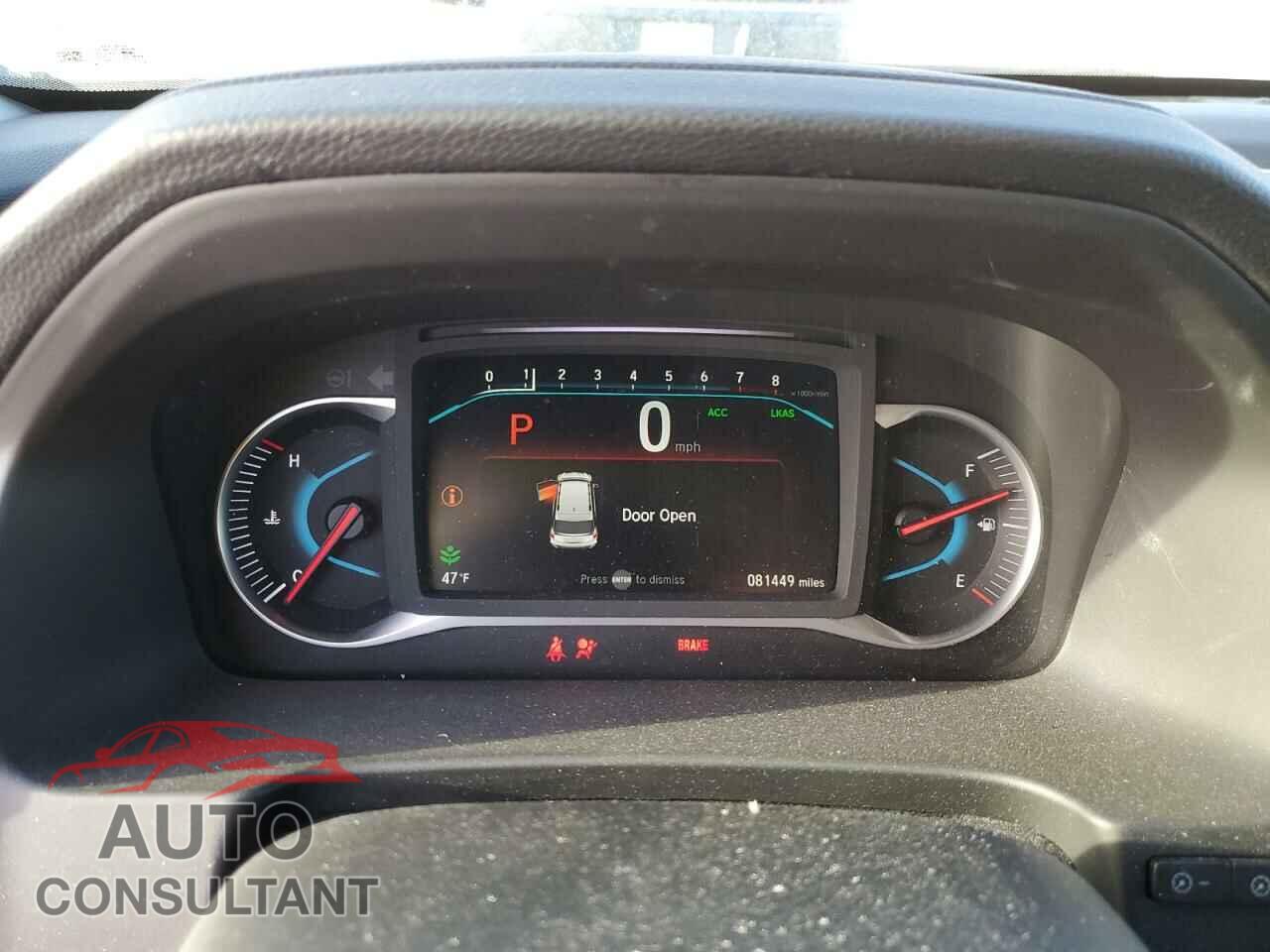 HONDA PILOT 2020 - 5FNYF6H53LB022357
