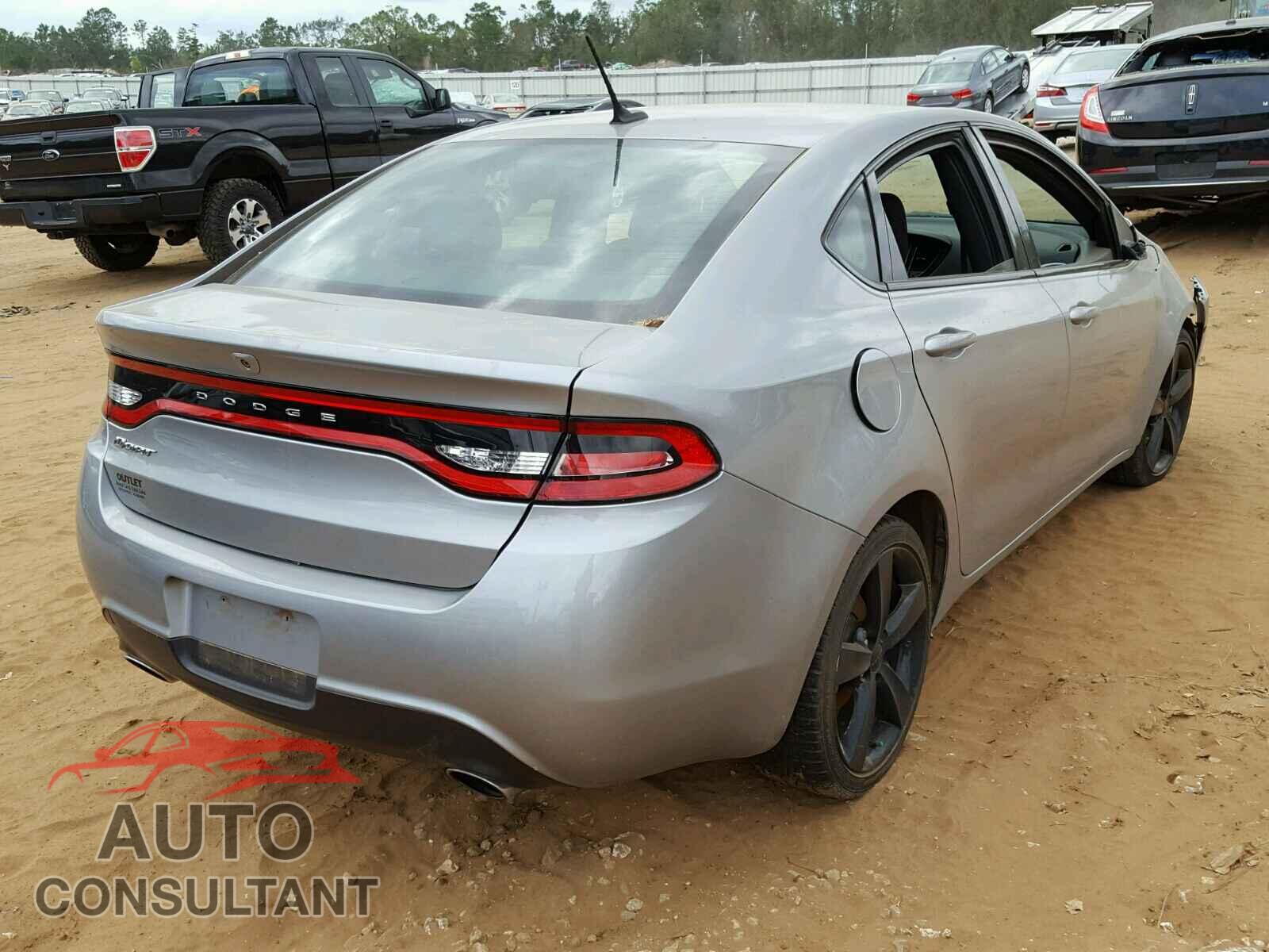 DODGE DART 2015 - 1C3CDFBB5FD345162