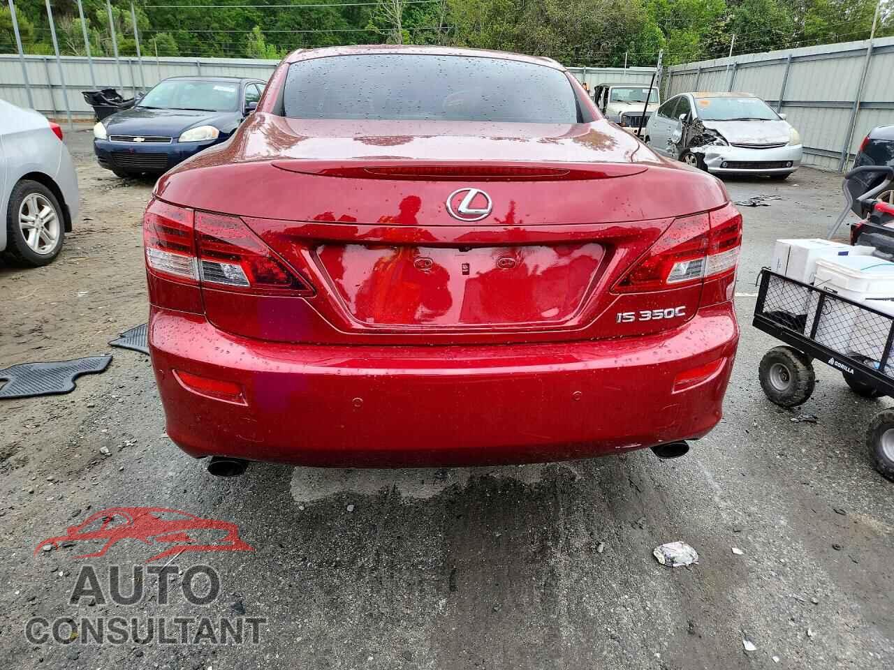 LEXUS IS 2012 - JTHFE2C27C2507912