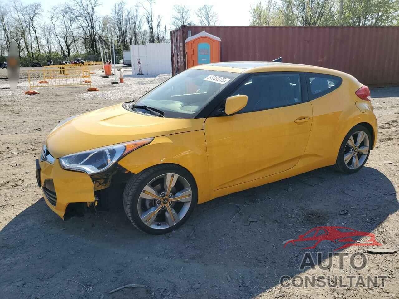 HYUNDAI VELOSTER 2016 - KMHTC6AD5GU304352