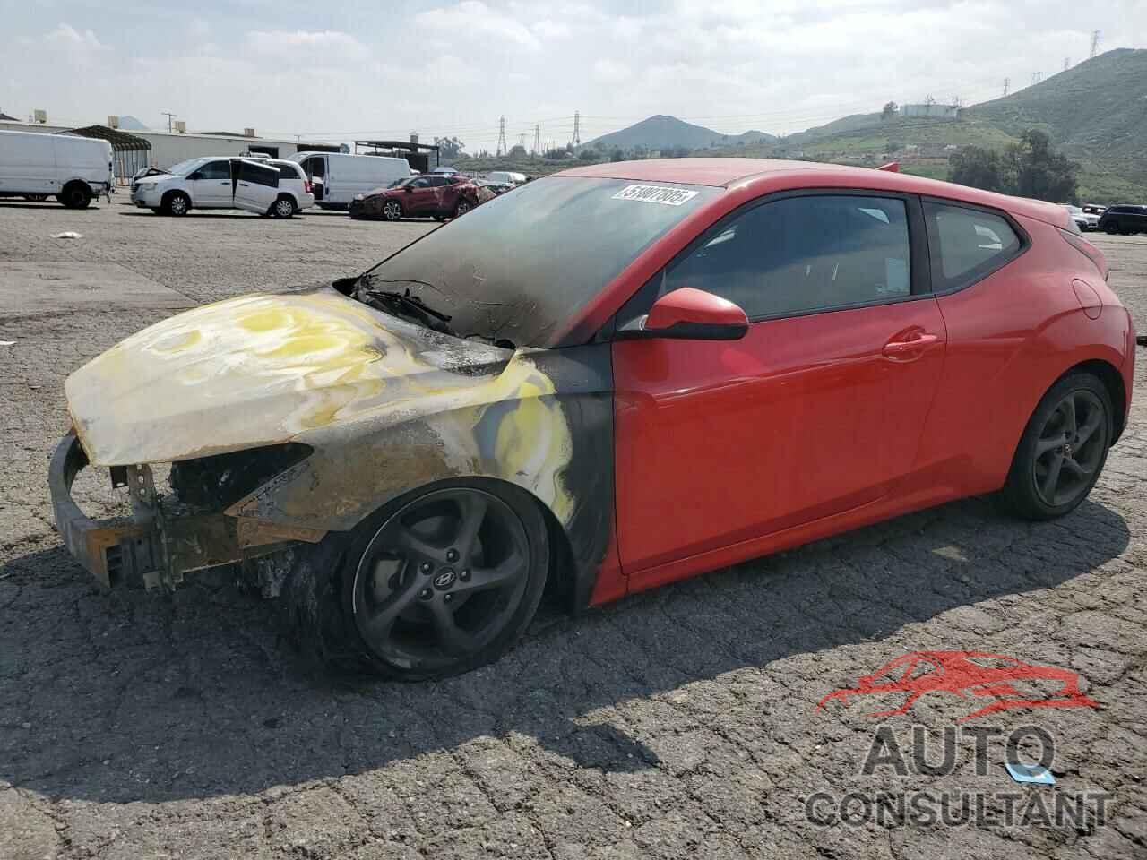 HYUNDAI VELOSTER 2019 - KMHTG6AF9KU018339
