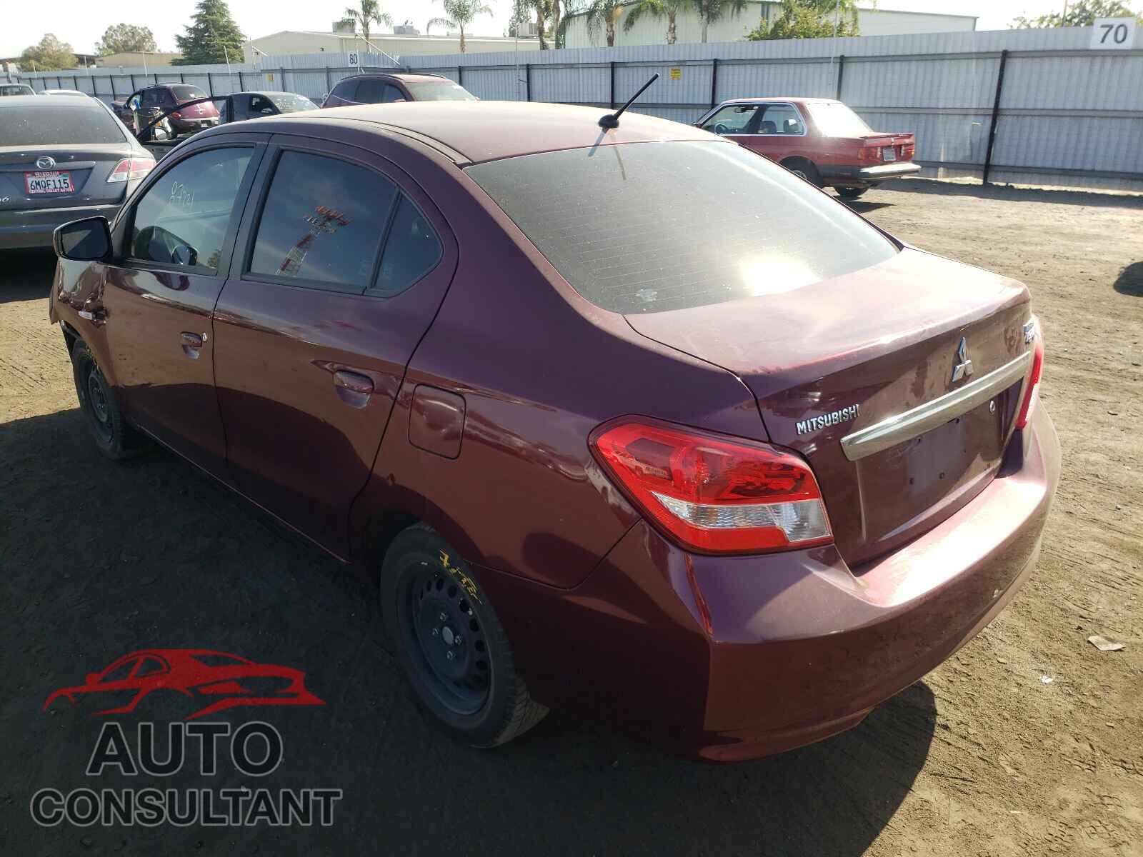 MITSUBISHI MIRAGE 2017 - ML32F3FJ0HHF16385