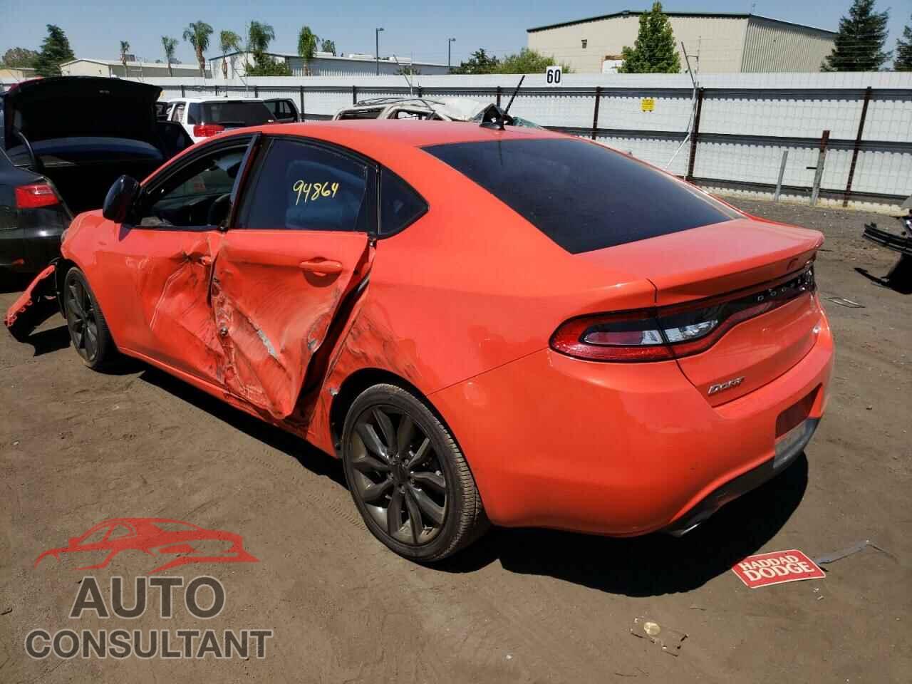 DODGE DART 2016 - 1C3CDFEB2GD750005