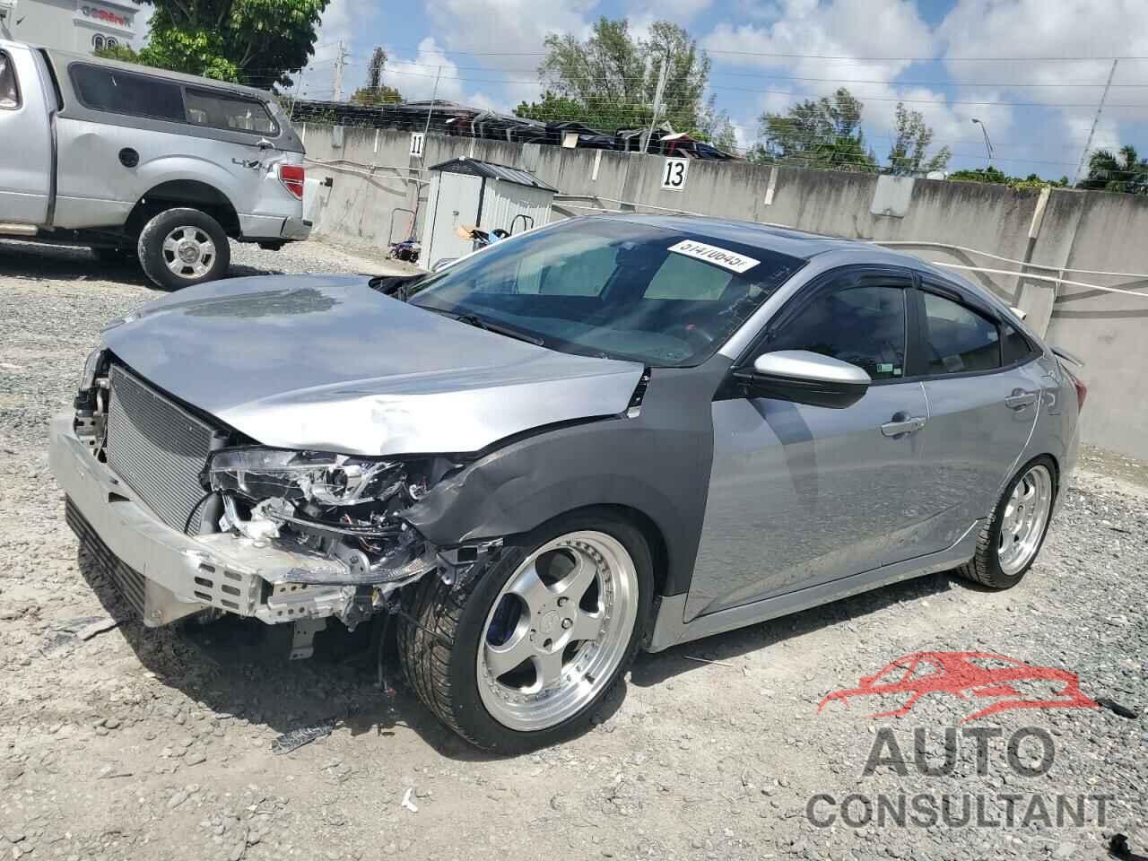 HONDA CIVIC 2018 - 2HGFC1E57JH705288