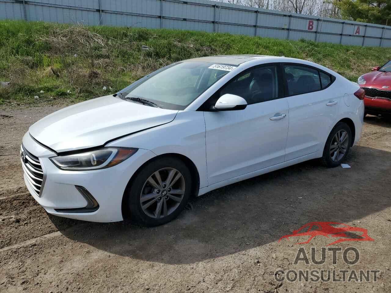 HYUNDAI ELANTRA 2017 - 5NPD84LF6HH191164