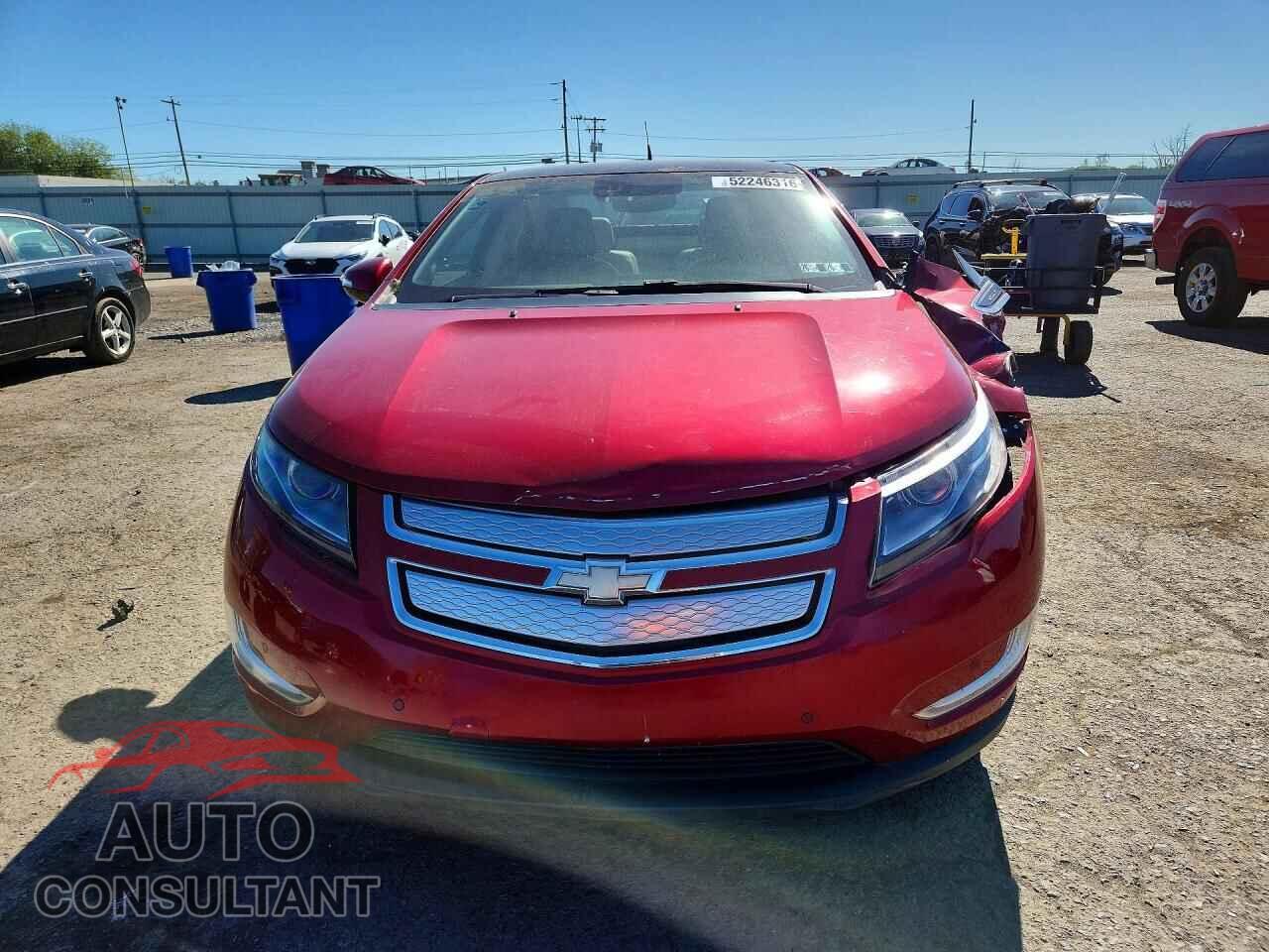 CHEVROLET VOLT 2012 - 1G1RD6E49CU102168