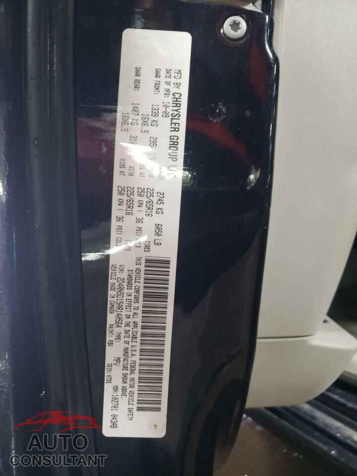 DODGE CARAVAN 2010 - 2D4RN5D15AR140564