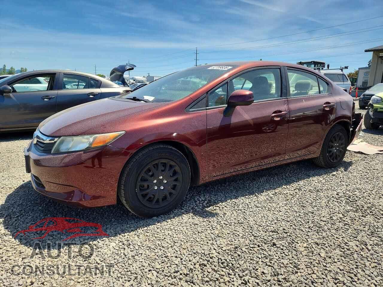 HONDA CIVIC 2012 - 19XFB2F51CE322824