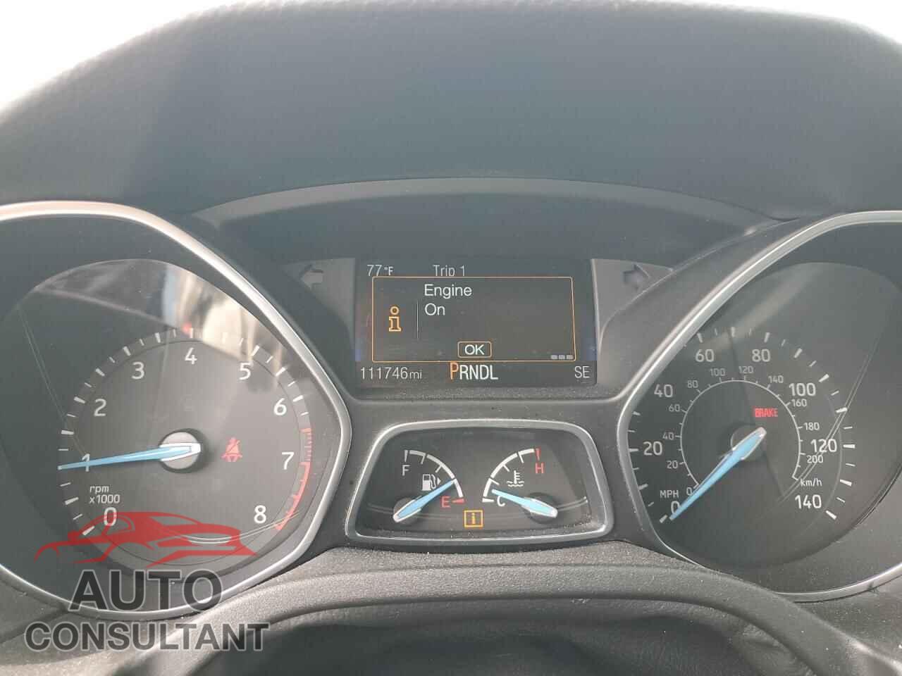 FORD FOCUS 2016 - 1FADP3F25GL324745
