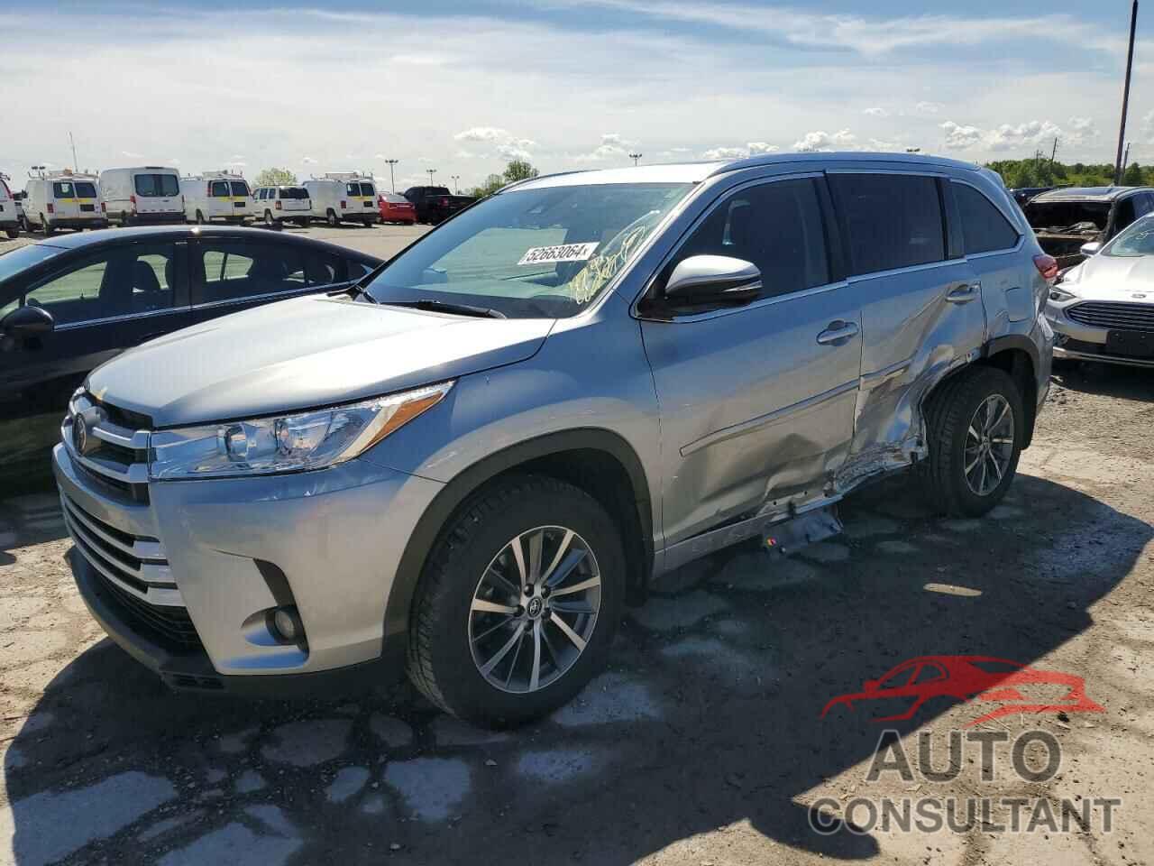 TOYOTA HIGHLANDER 2017 - 5TDJZRFH8HS468322