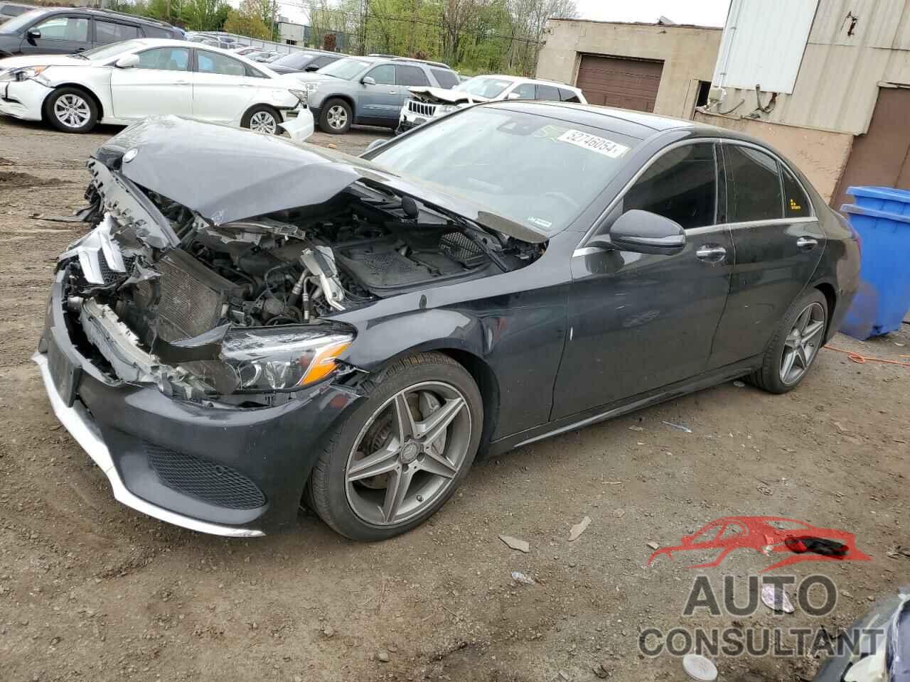 MERCEDES-BENZ C-CLASS 2016 - WDDWF4KBXGR145783