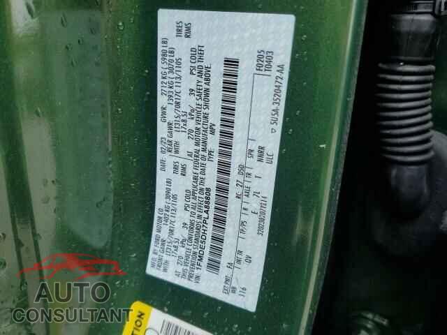 FORD BRONCO 2023 - 1FMDE5DH7PLA88808