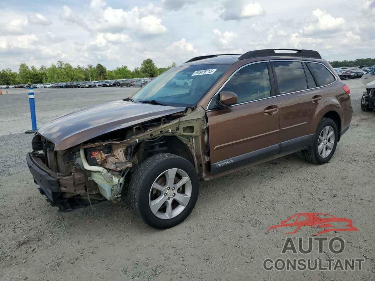 SUBARU OUTBACK 2013 - 4S4BRBCC4D3306392