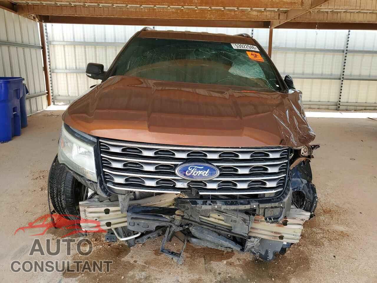 FORD EXPLORER 2017 - 1FM5K7D85HGA46334