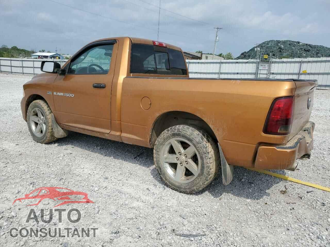 DODGE RAM 1500 2012 - 3C6JD7AT7CG258016