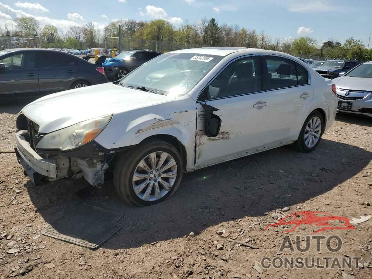 SUBARU LEGACY 2012 - 4S3BMDK6XC2012249