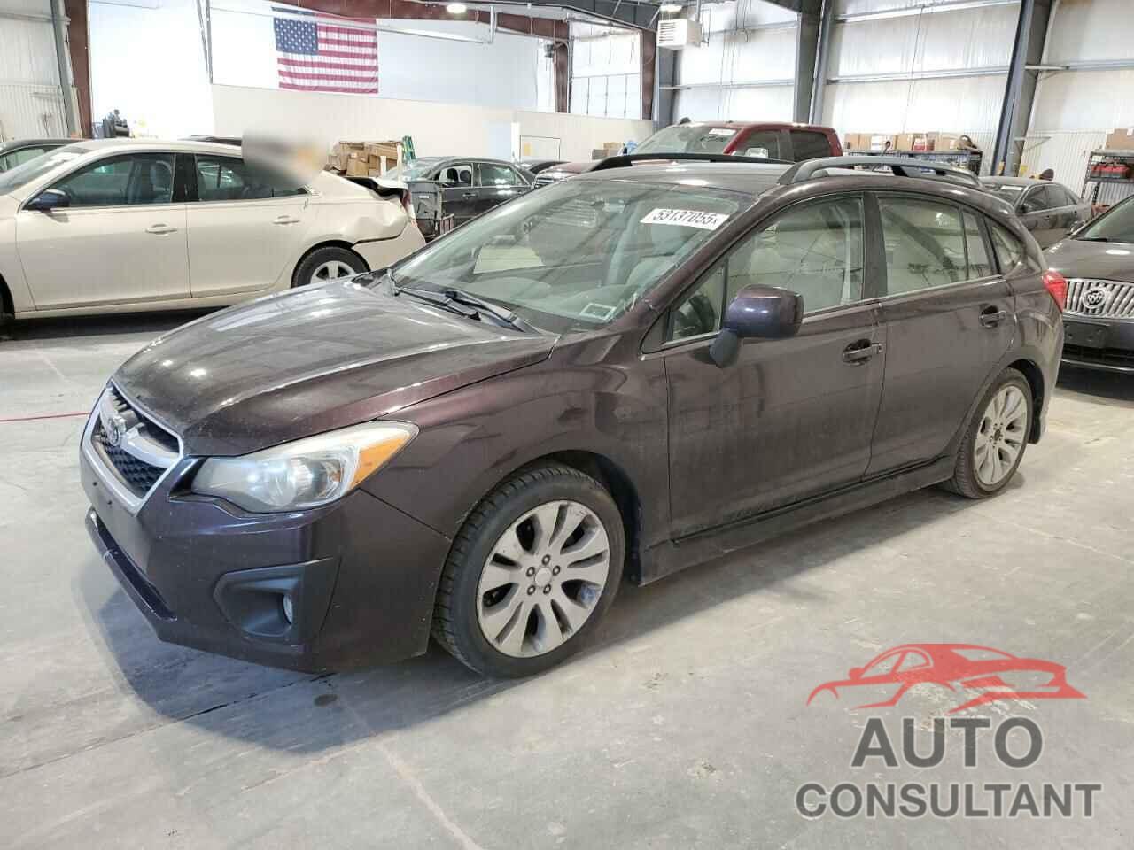 SUBARU IMPREZA 2013 - JF1GPAL69D1825055