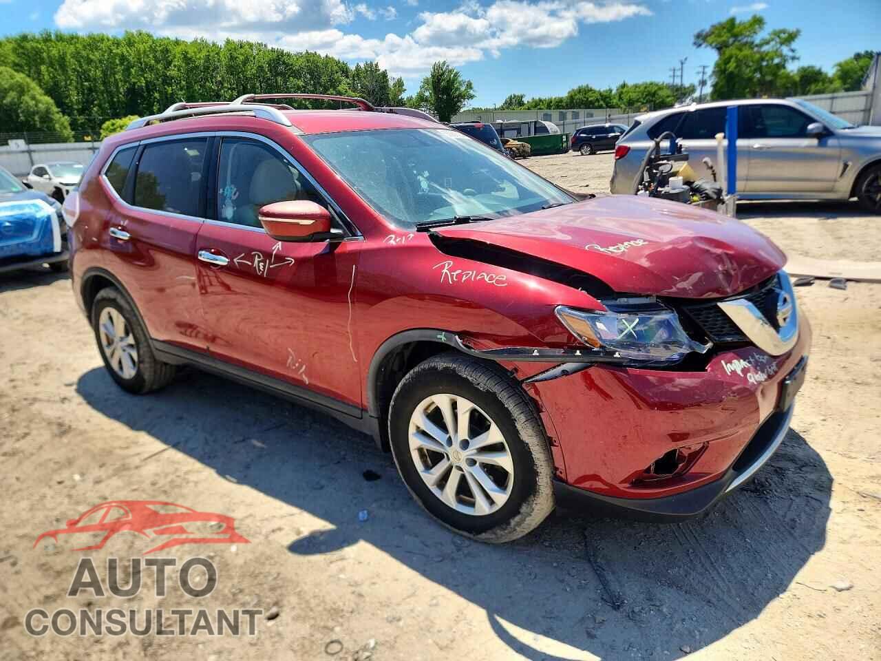 NISSAN ROGUE 2015 - KNMAT2MT5FP576341