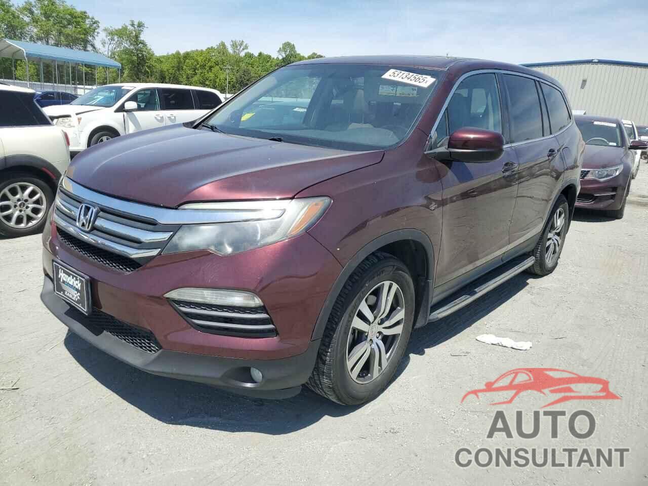 HONDA PILOT 2017 - 5FNYF5H50HB031874