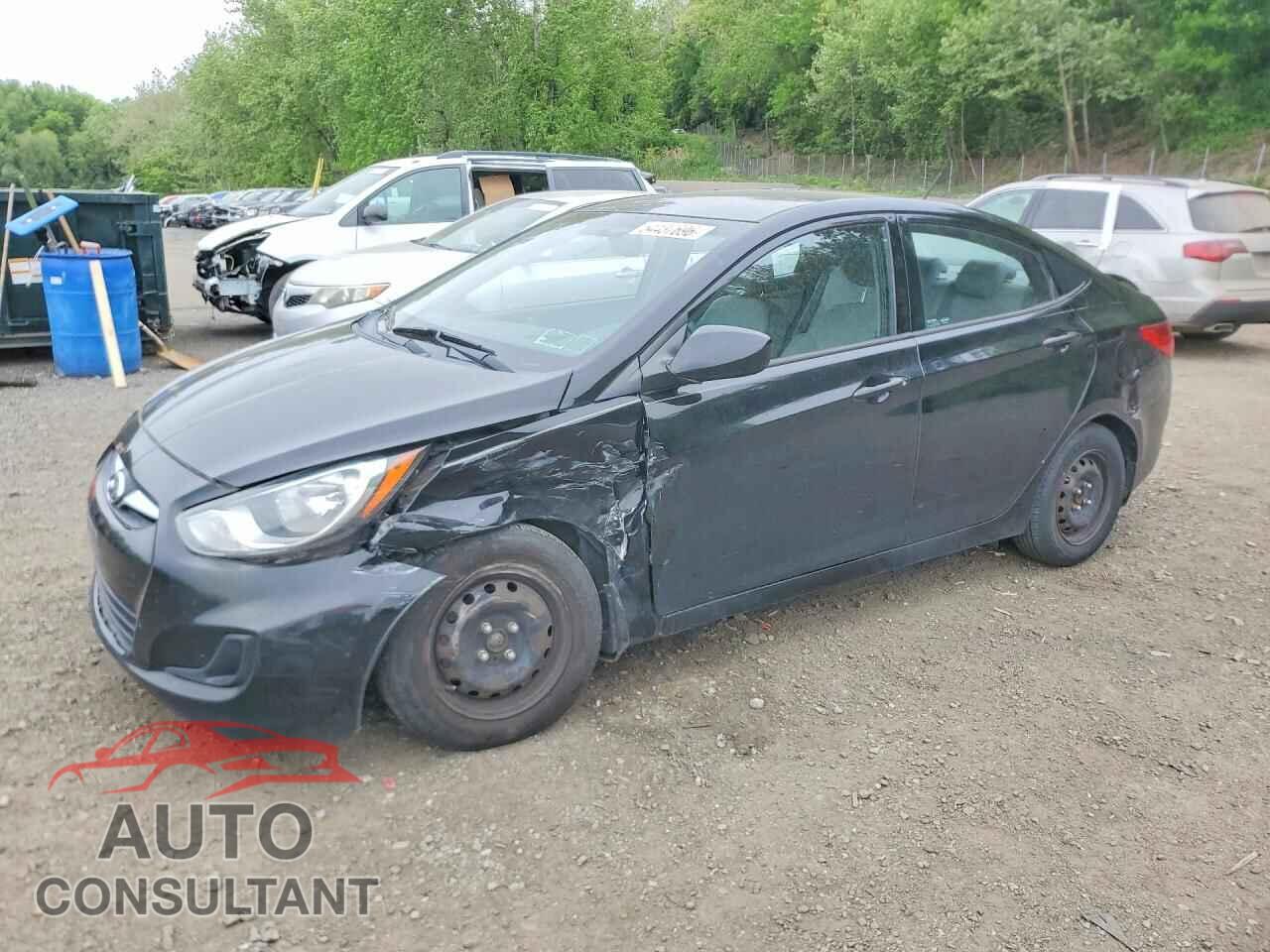 HYUNDAI ACCENT 2013 - KMHCT4AE2DU412811