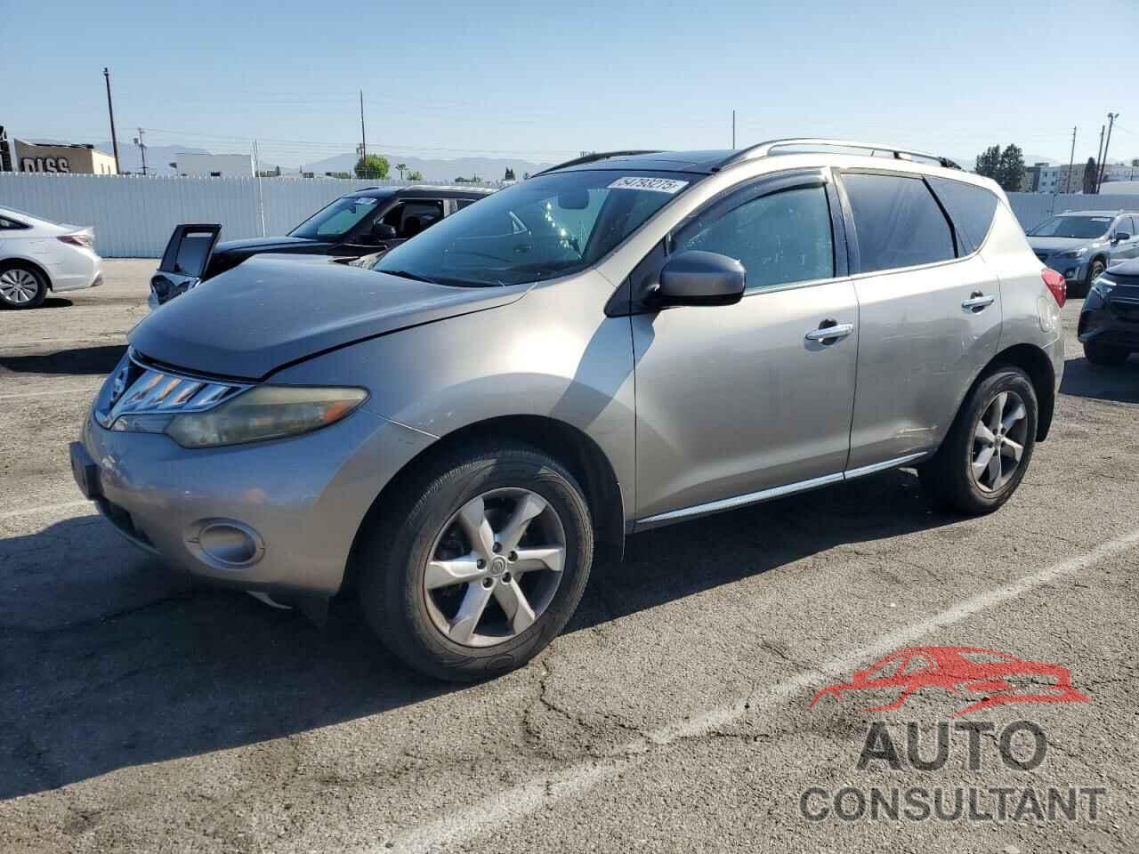 NISSAN MURANO 2009 - JN8AZ18U29W030574