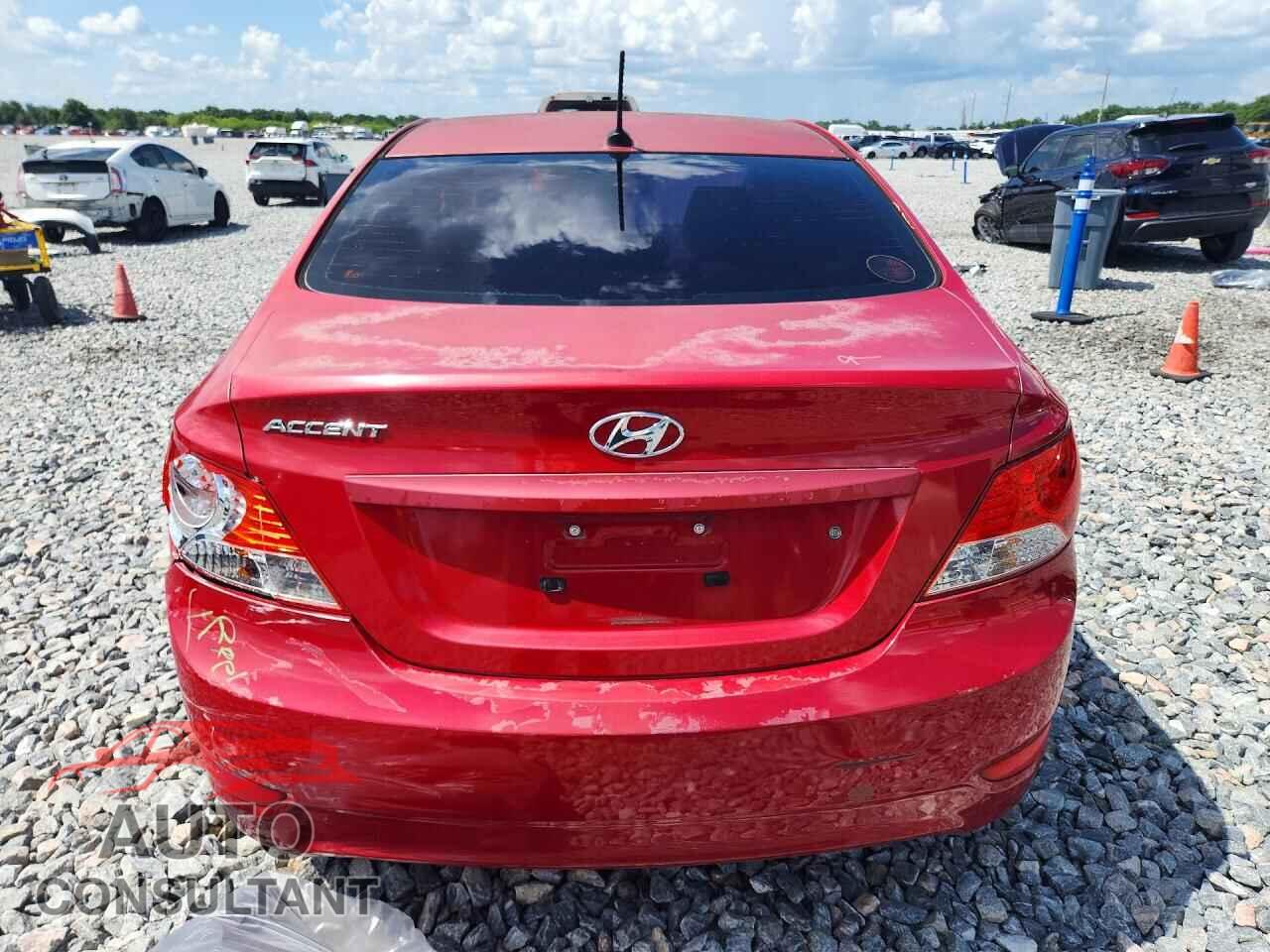 HYUNDAI ACCENT 2012 - KMHCU4AE5CU195301
