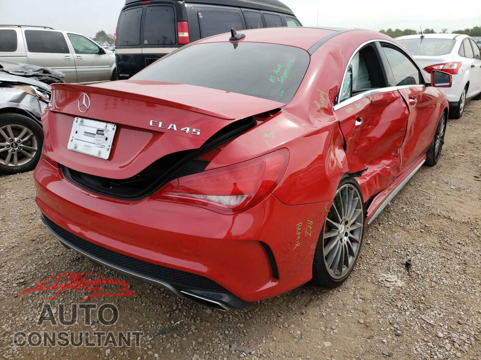 MERCEDES-BENZ CLA-CLASS 2016 - WDDSJ5CB8GN307192