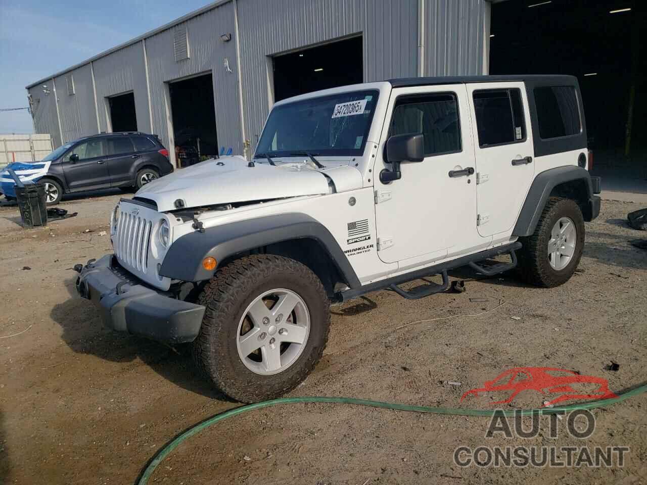 JEEP WRANGLER 2017 - 1C4HJWDG3HL572295
