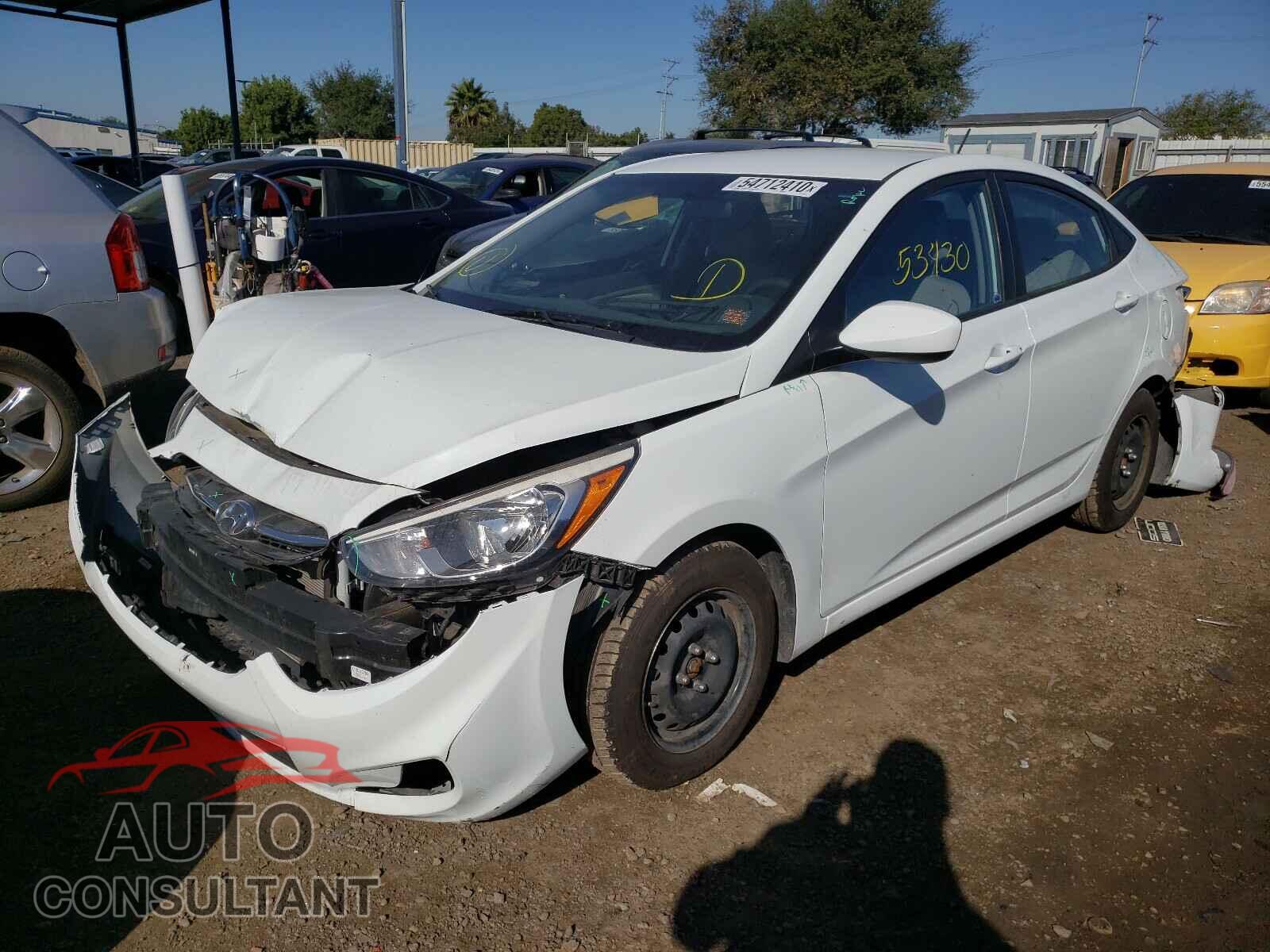 HYUNDAI ACCENT 2016 - KMHCT4AE6GU070249