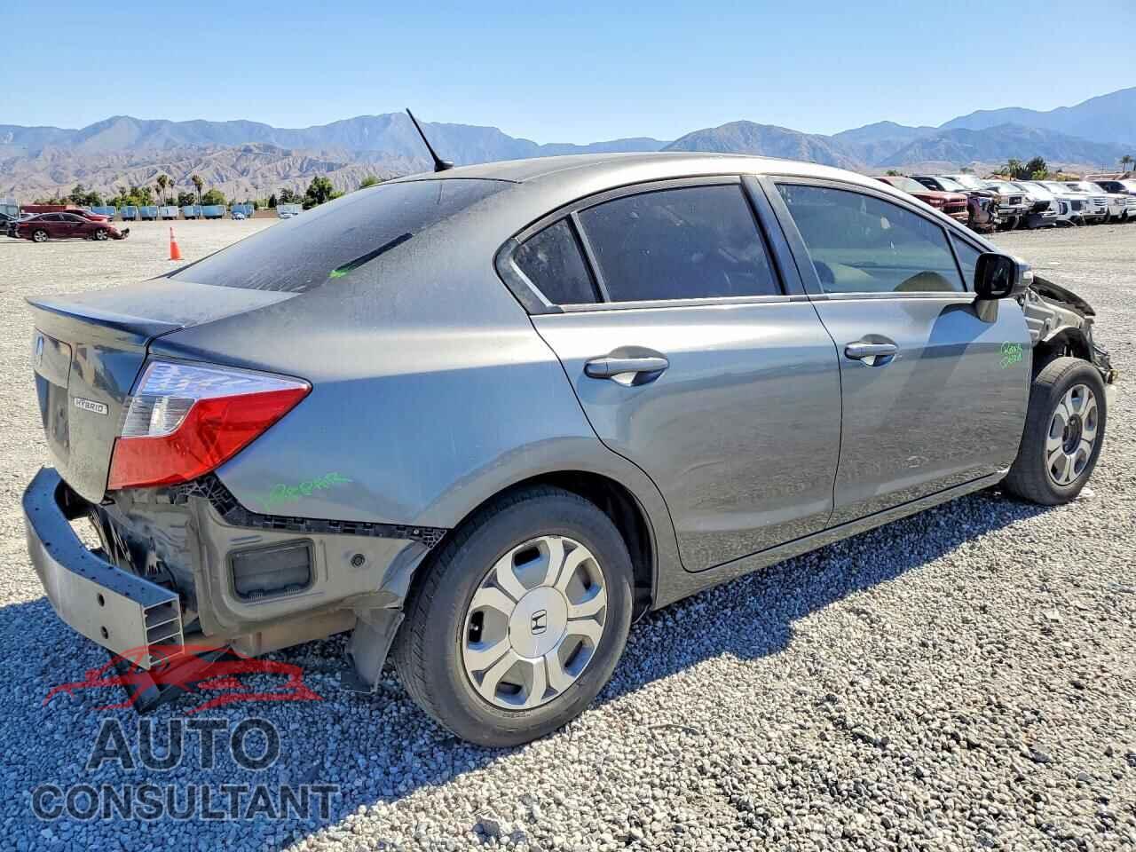 HONDA CIVIC 2012 - JHMFB4F26CS011130