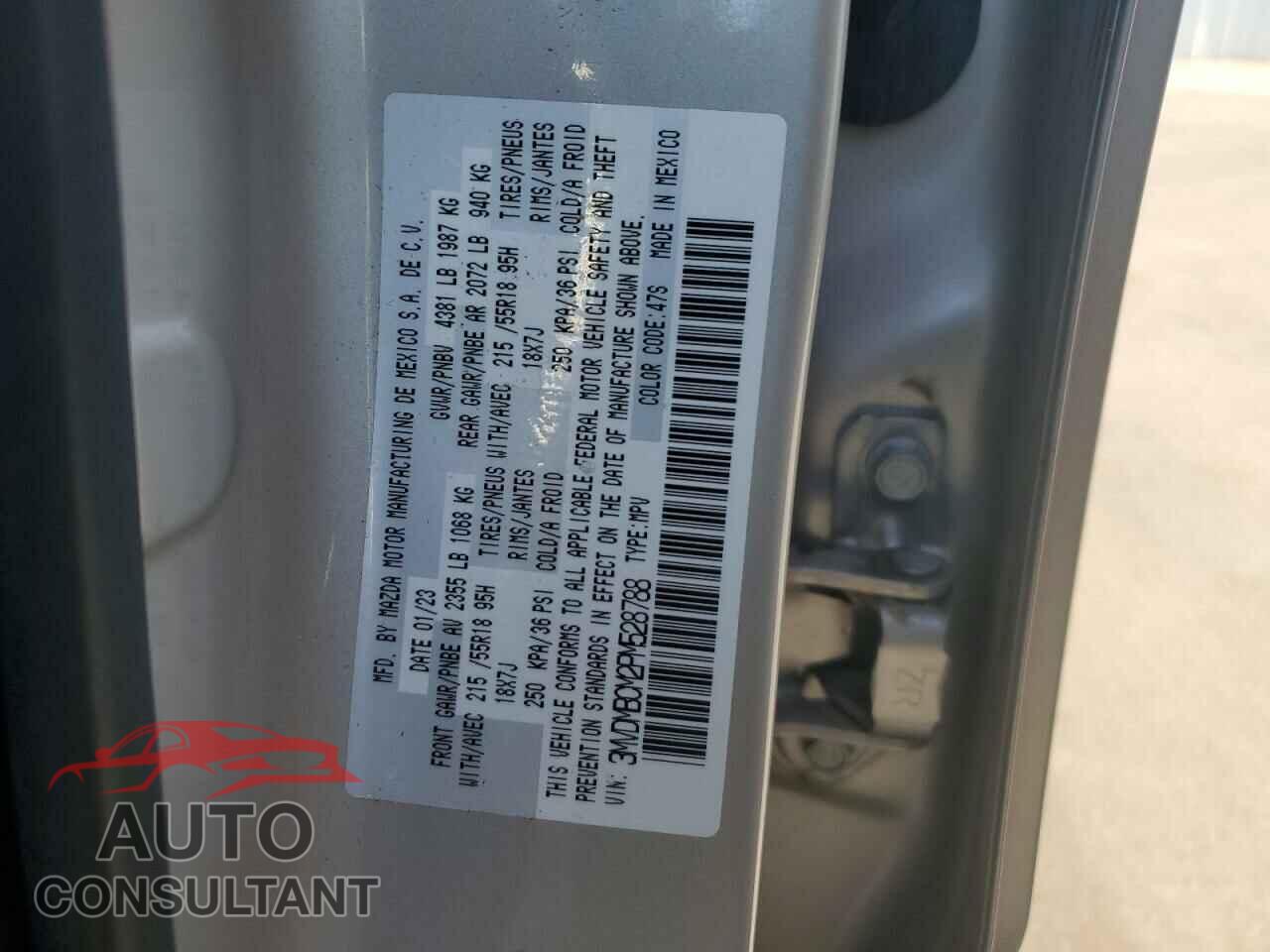 MAZDA CX30 2023 - 3MVDMBCM2PM528788
