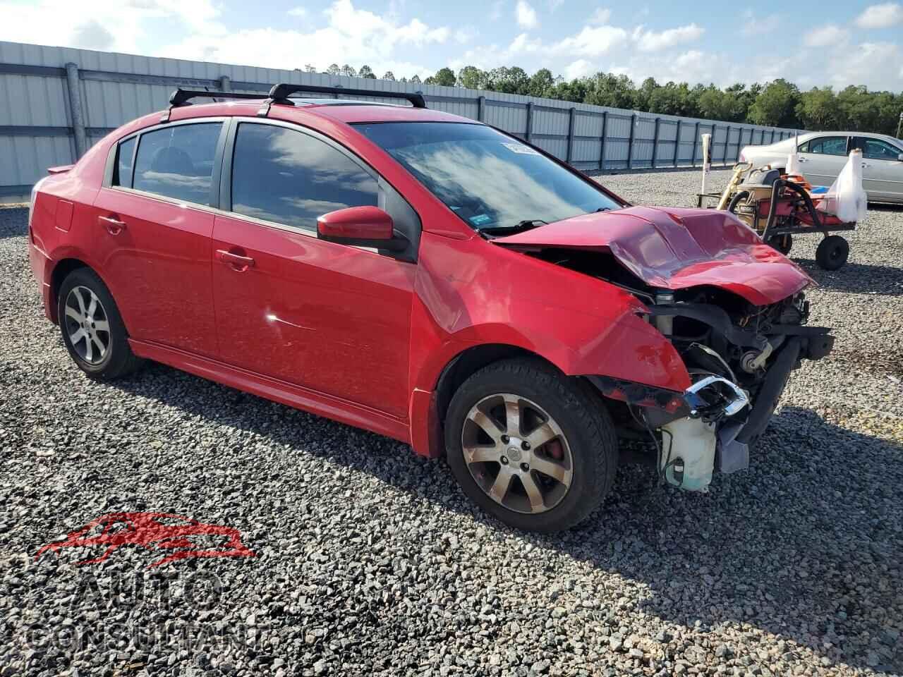 NISSAN SENTRA 2012 - 3N1AB6AP9CL681010