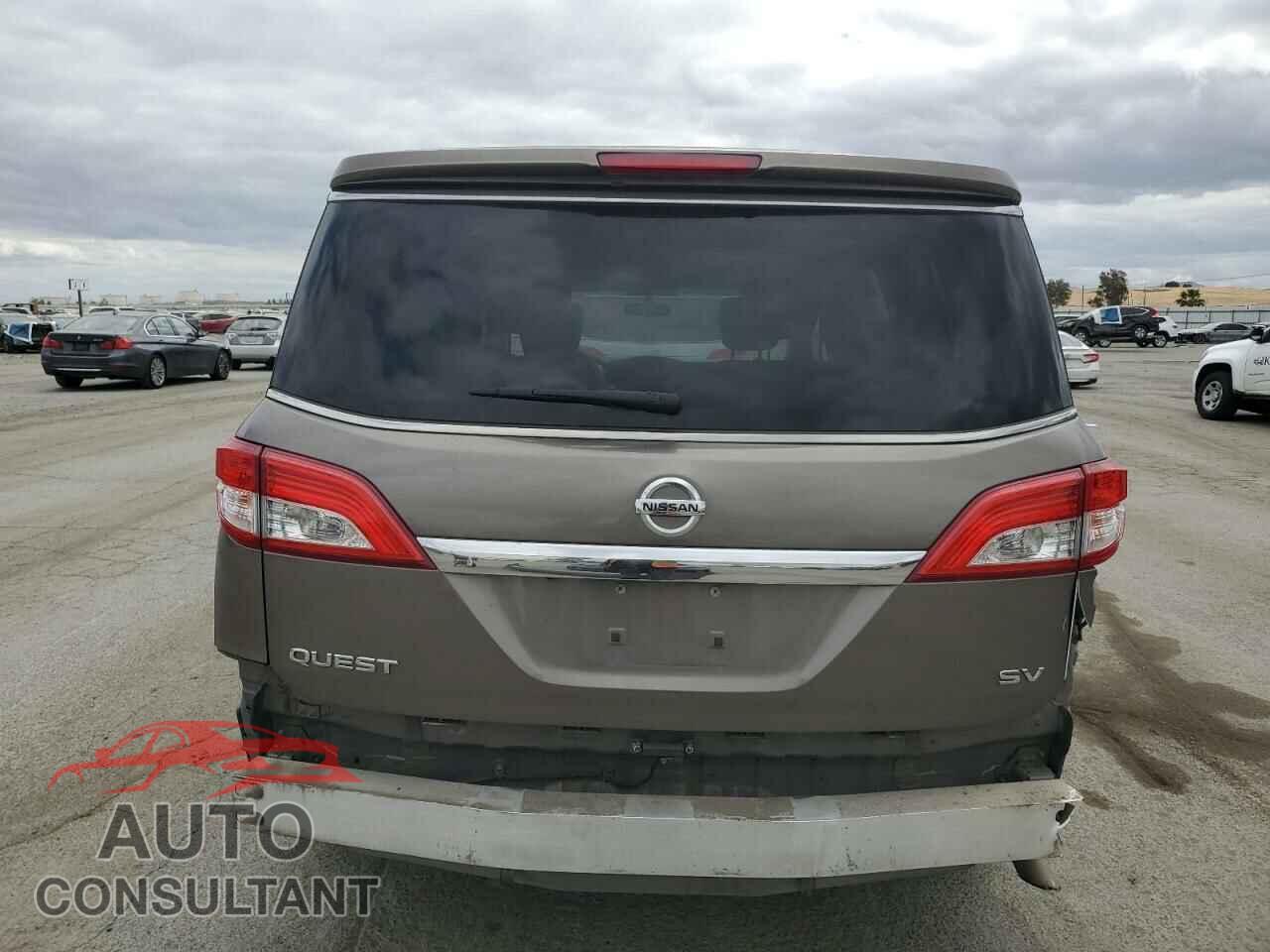 NISSAN QUEST 2015 - JN8AE2KP2F9132181