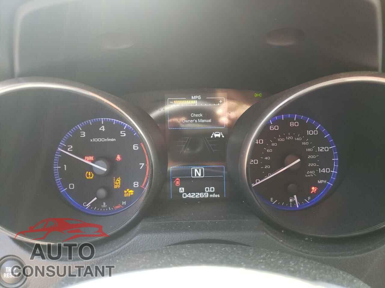 SUBARU OUTBACK 2019 - 4S4BSAFC6K3244016