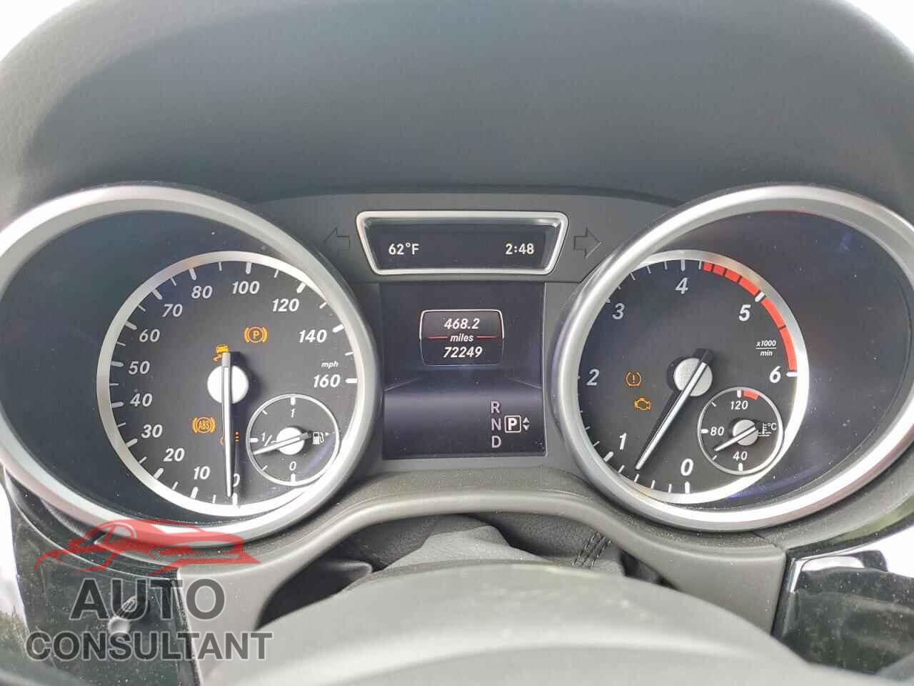 MERCEDES-BENZ M-CLASS 2015 - 4JGDA0EBXFA589906