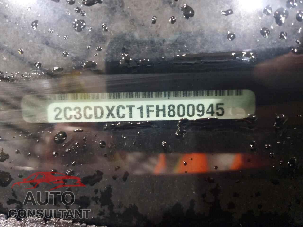 DODGE CHARGER 2015 - 2C3CDXCT1FH800945