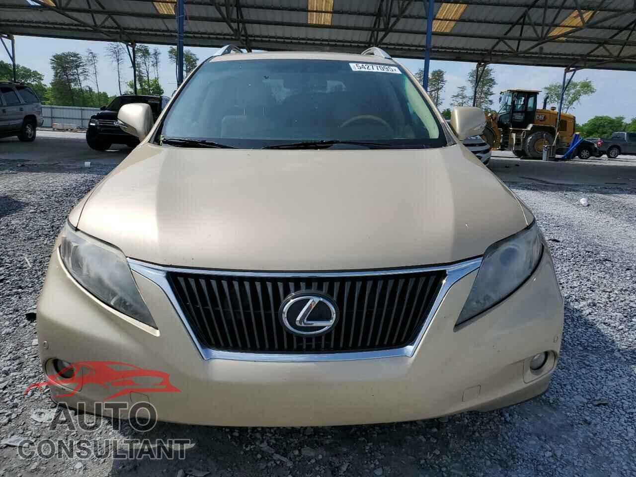 LEXUS RX350 2010 - 2T2ZK1BA3AC024051
