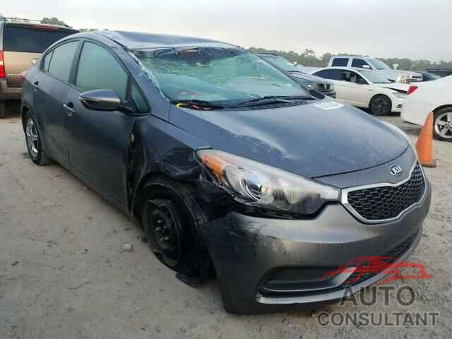 KIA FORTE 2016 - KNAFX4A67G5500960