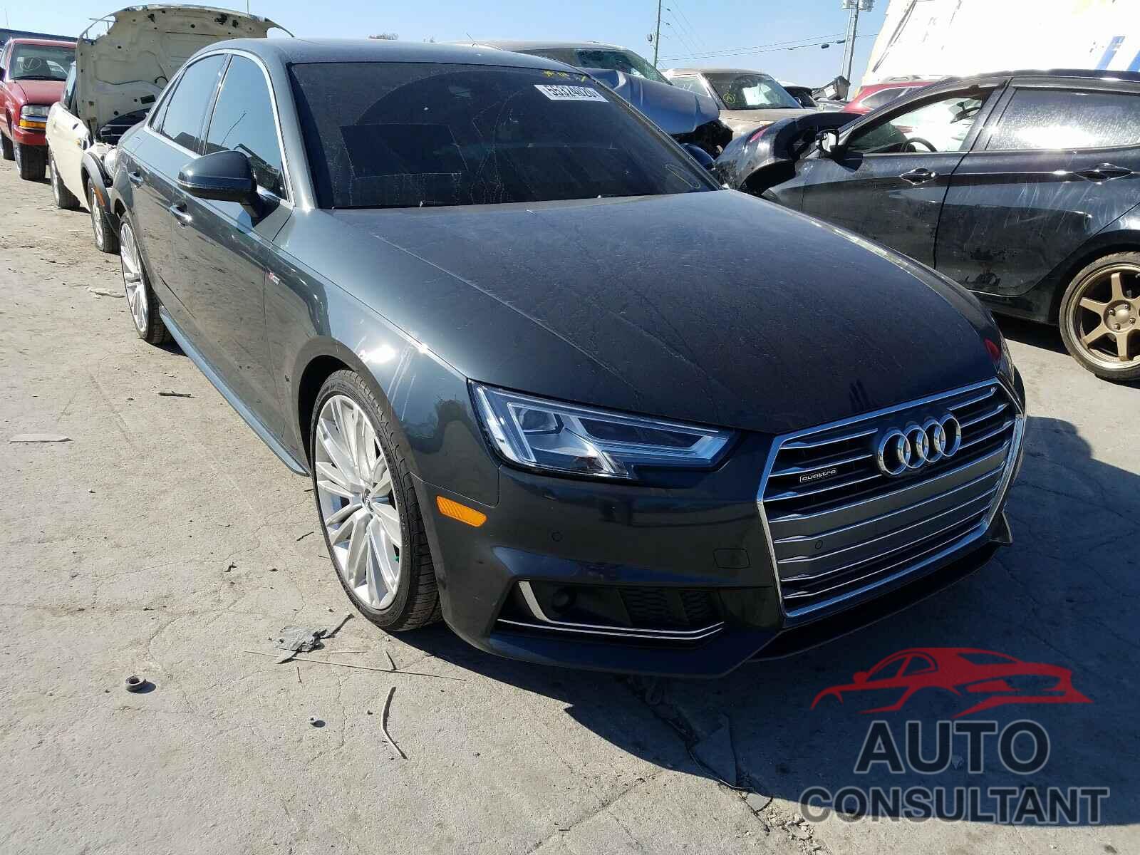 AUDI A4 2017 - WAUFNAF44HN037284