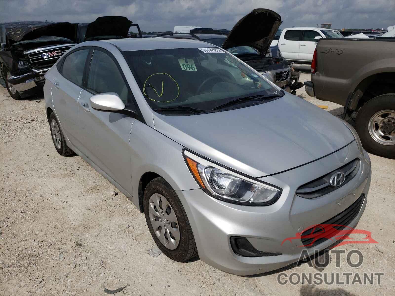 HYUNDAI ACCENT 2017 - KMHCT4AE4HU193517