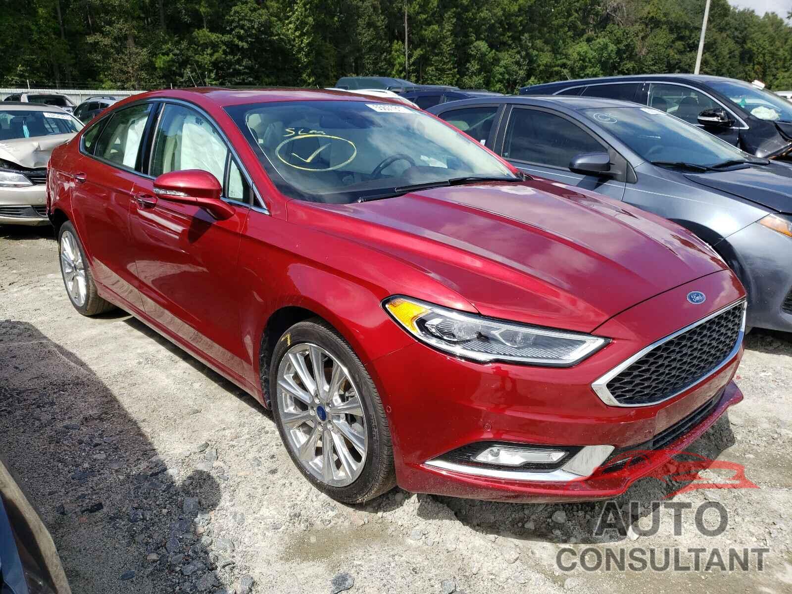 FORD FUSION 2017 - 3FA6P0K96HR203641