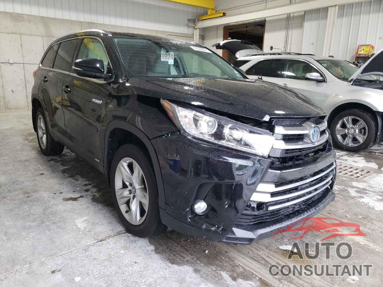 TOYOTA HIGHLANDER 2017 - 5TDDGRFH8HS024246