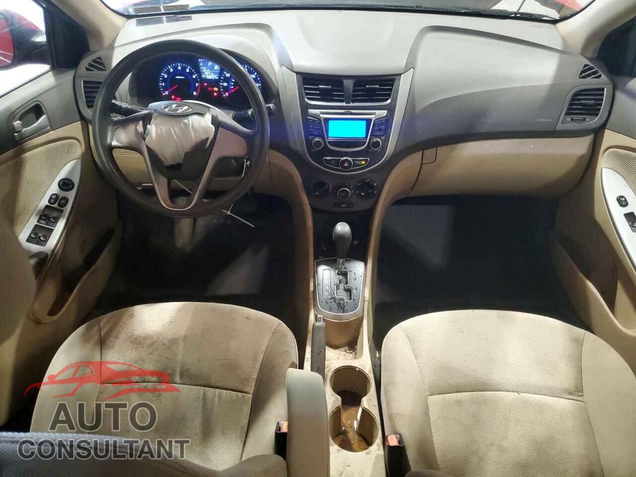 HYUNDAI ACCENT 2013 - KMHCT4AEXDU585119