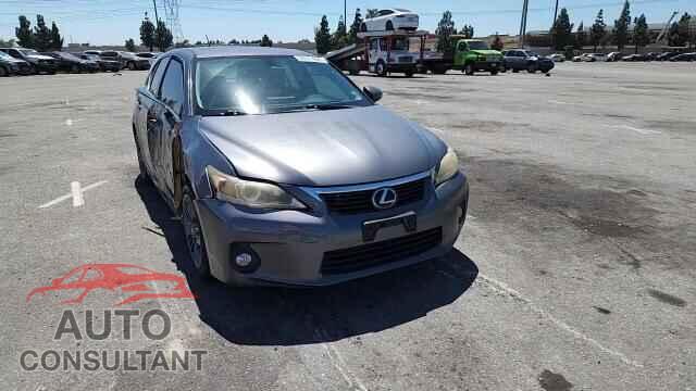LEXUS CT 200 2013 - JTHKD5BH5D2149588