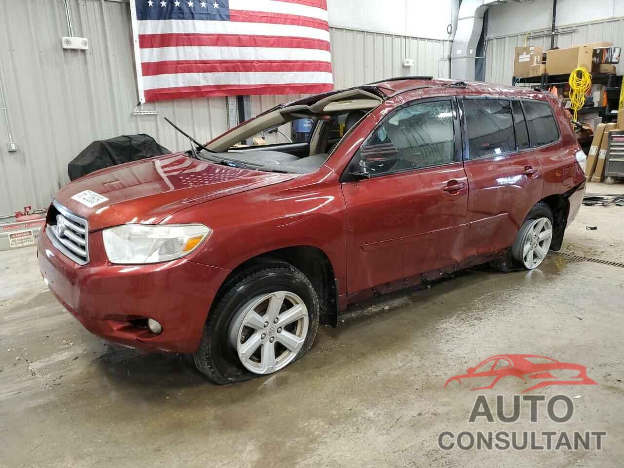 TOYOTA HIGHLANDER 2010 - 5TDJK3EH0AS029592