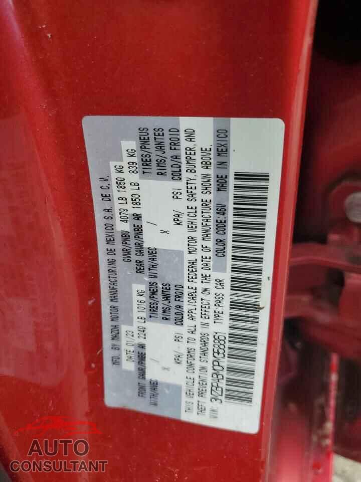 MAZDA 3 2023 - 3MZBPABM0PM358861
