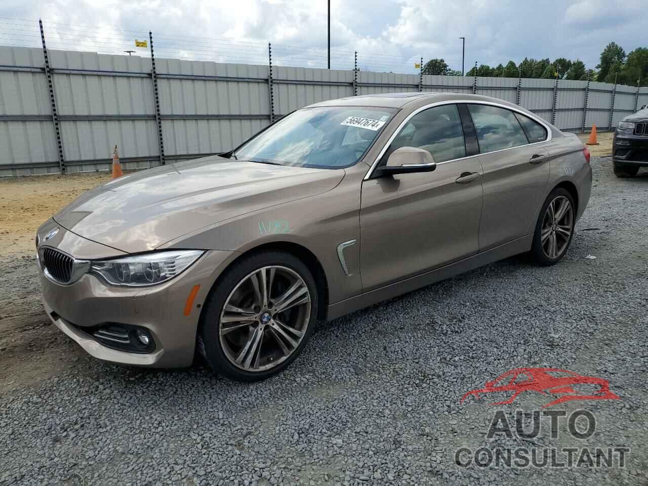 BMW 4 SERIES 2017 - WBA4E5C52HG189371