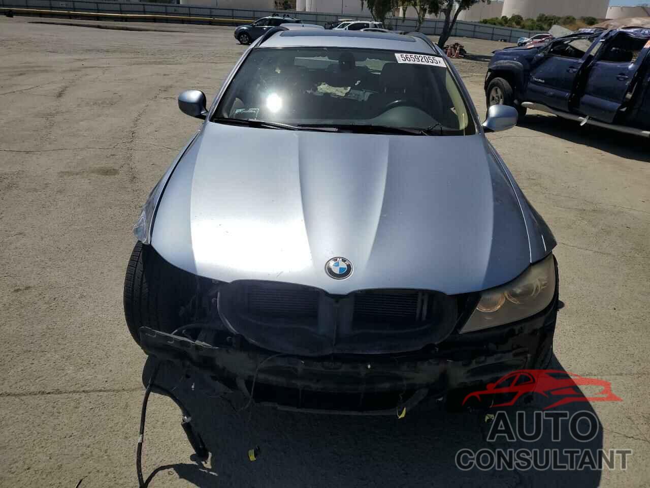 BMW 3 SERIES 2012 - WBAUT9C55CA192273
