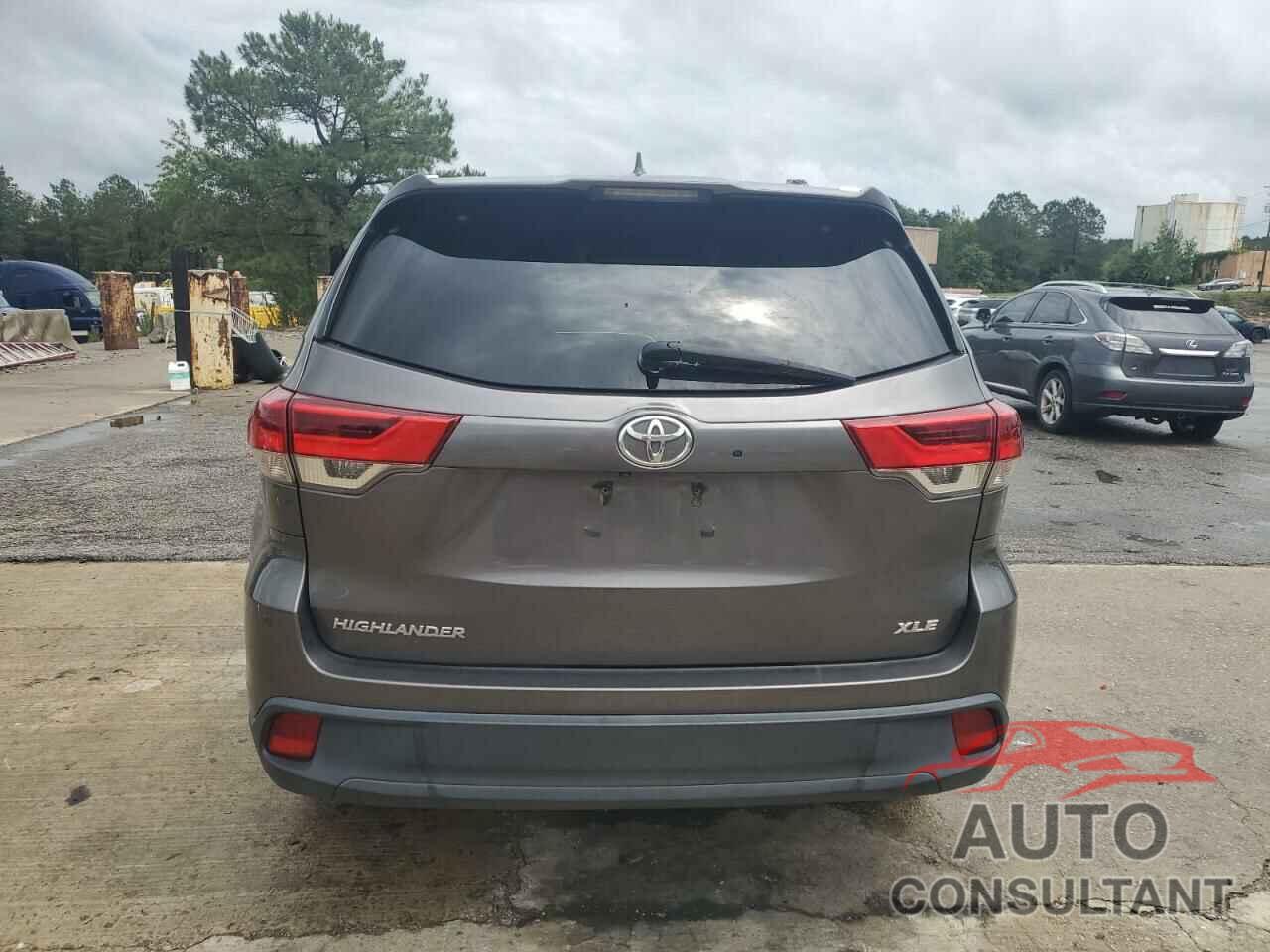 TOYOTA HIGHLANDER 2017 - 5TDKZRFH3HS513428